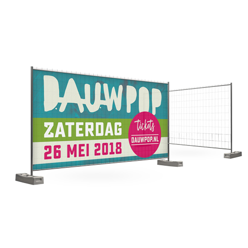 Bauzaunbanner drucken