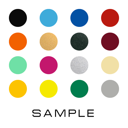 Farbmuster Folienbeschriftung