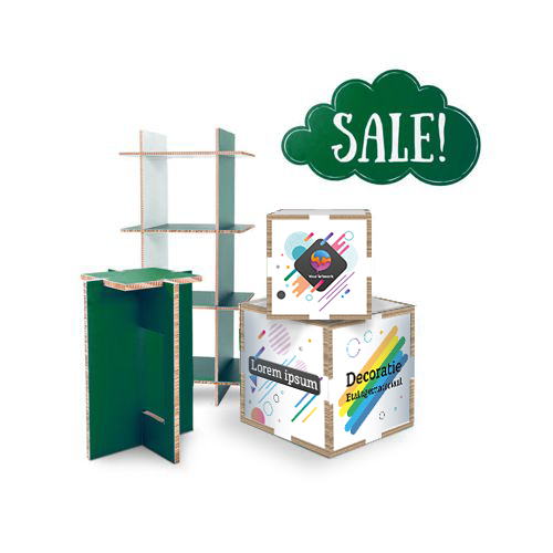 Dekoration und Display Material