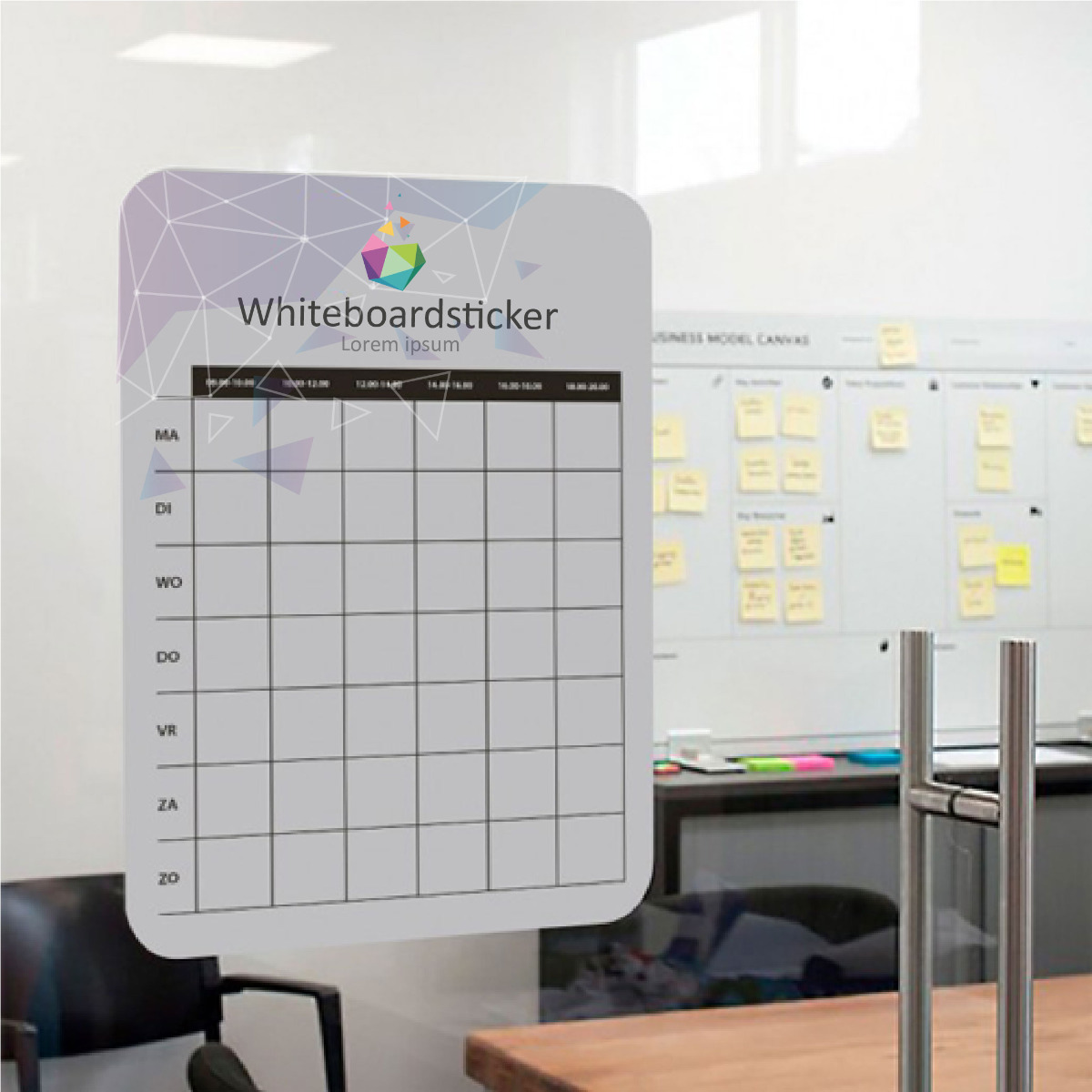 Whiteboard-Aufkleber